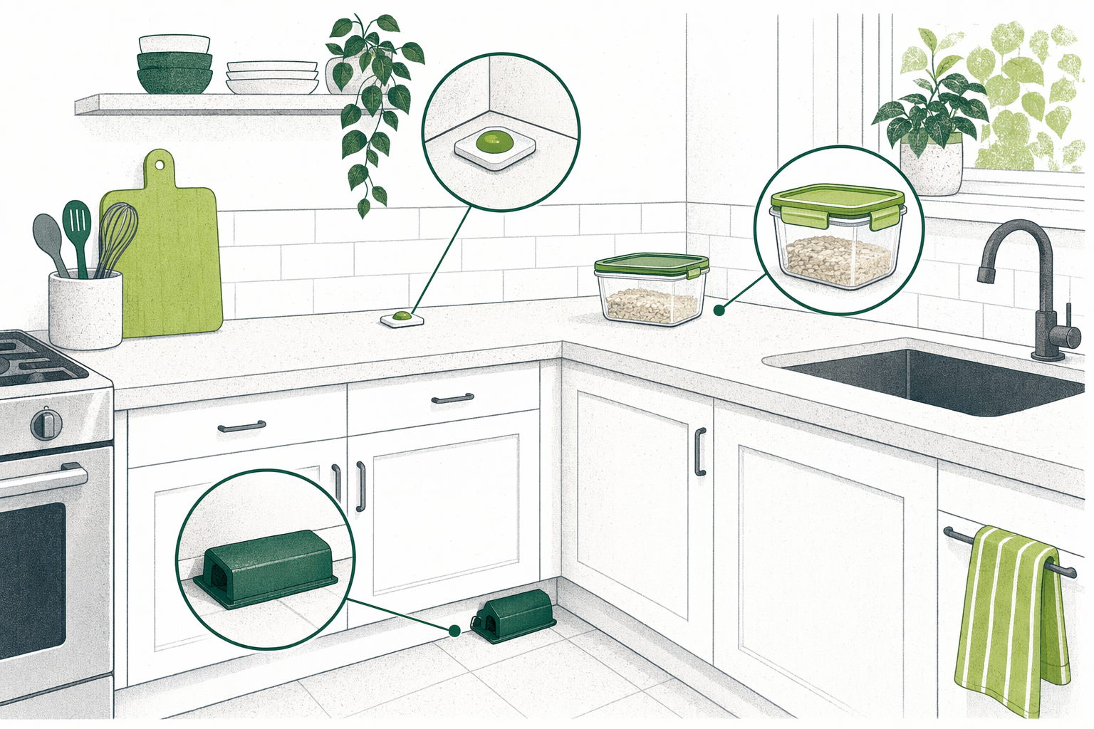Illustration for: Cockroach control