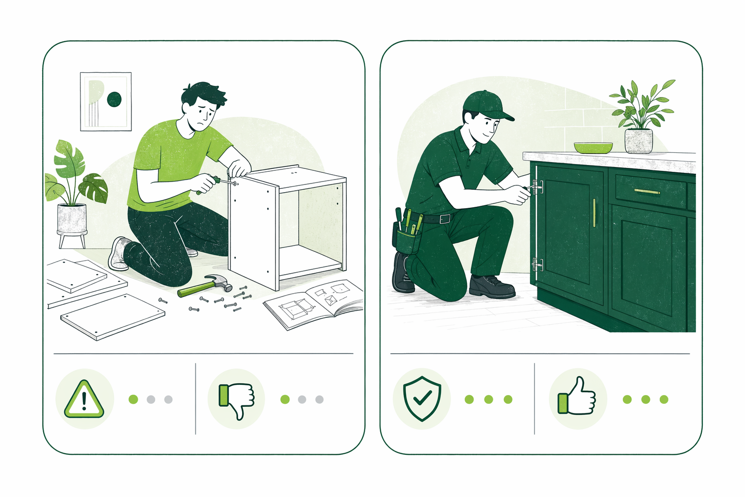 Illustration for: DIY vs Professional Pest Control