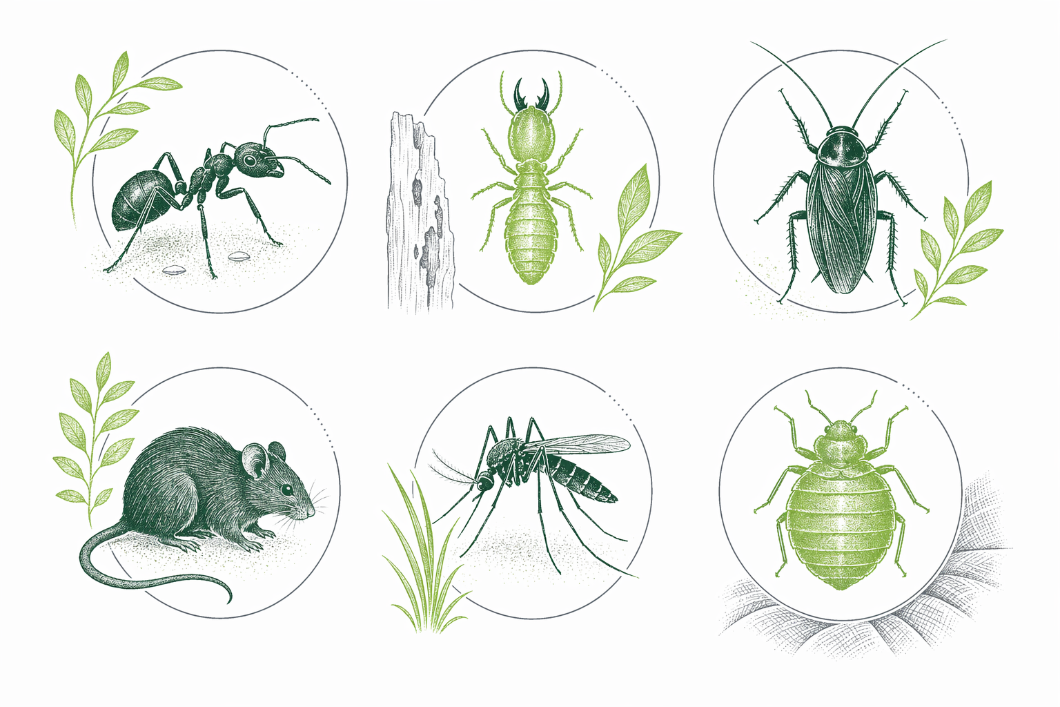 Illustration for: How to identify common house pests