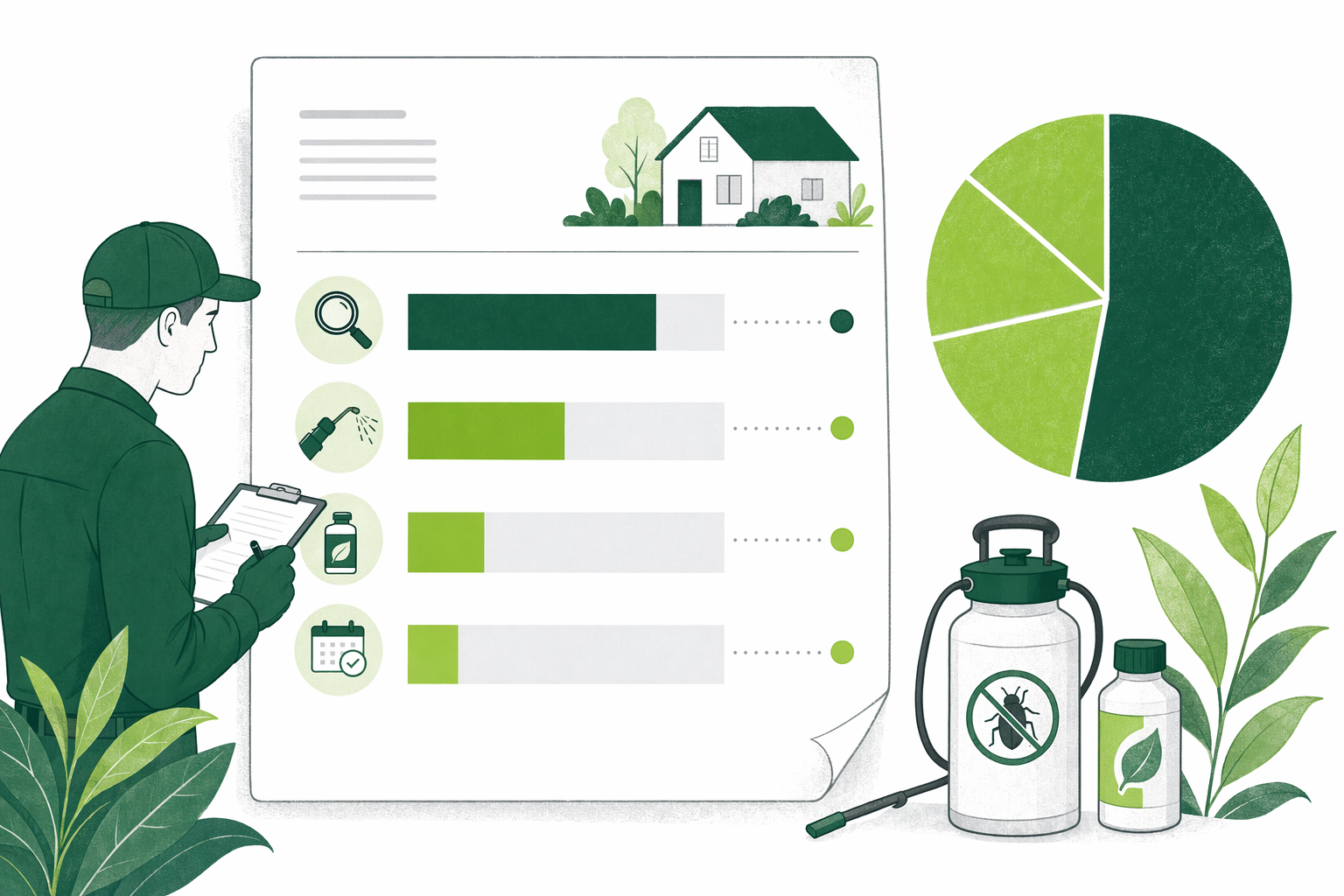 Illustration for: Where your pest control money goes