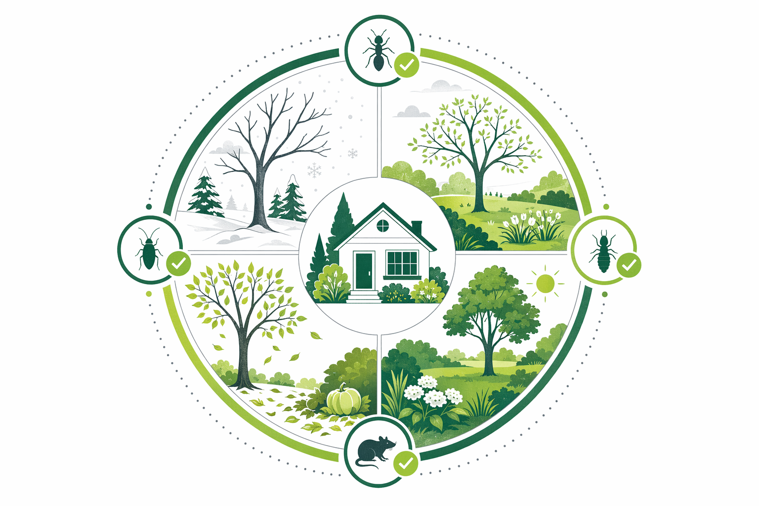 Illustration for: Recurring pest control plans