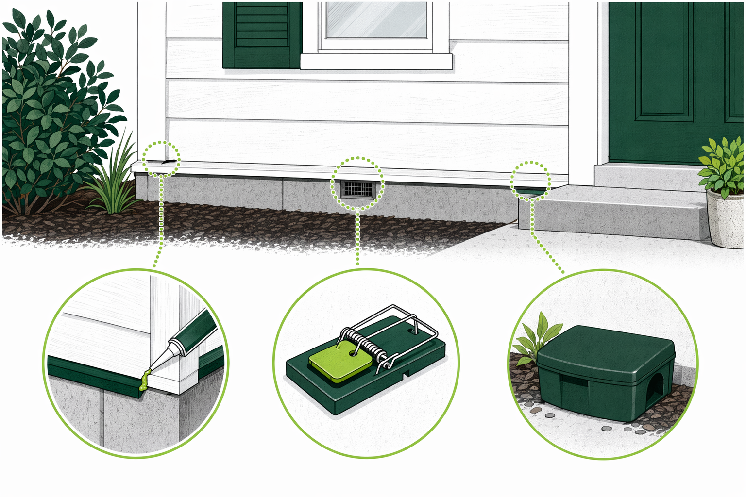 Illustration for: Rodent control — mice & rats